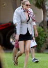Heather Graham hot on the set of Feed The Dog in Los Angeles
